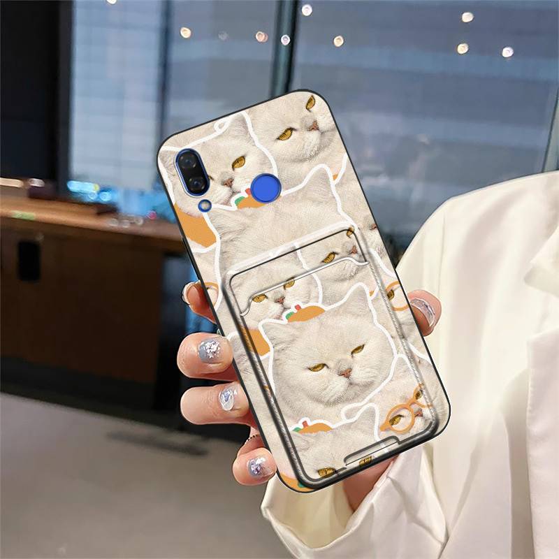 TPU Dirt-resistant Phone Case For Huawei Nova 3i/P Smart Plus Graffiti Protective Fashion Design Anti-knock Back Cover