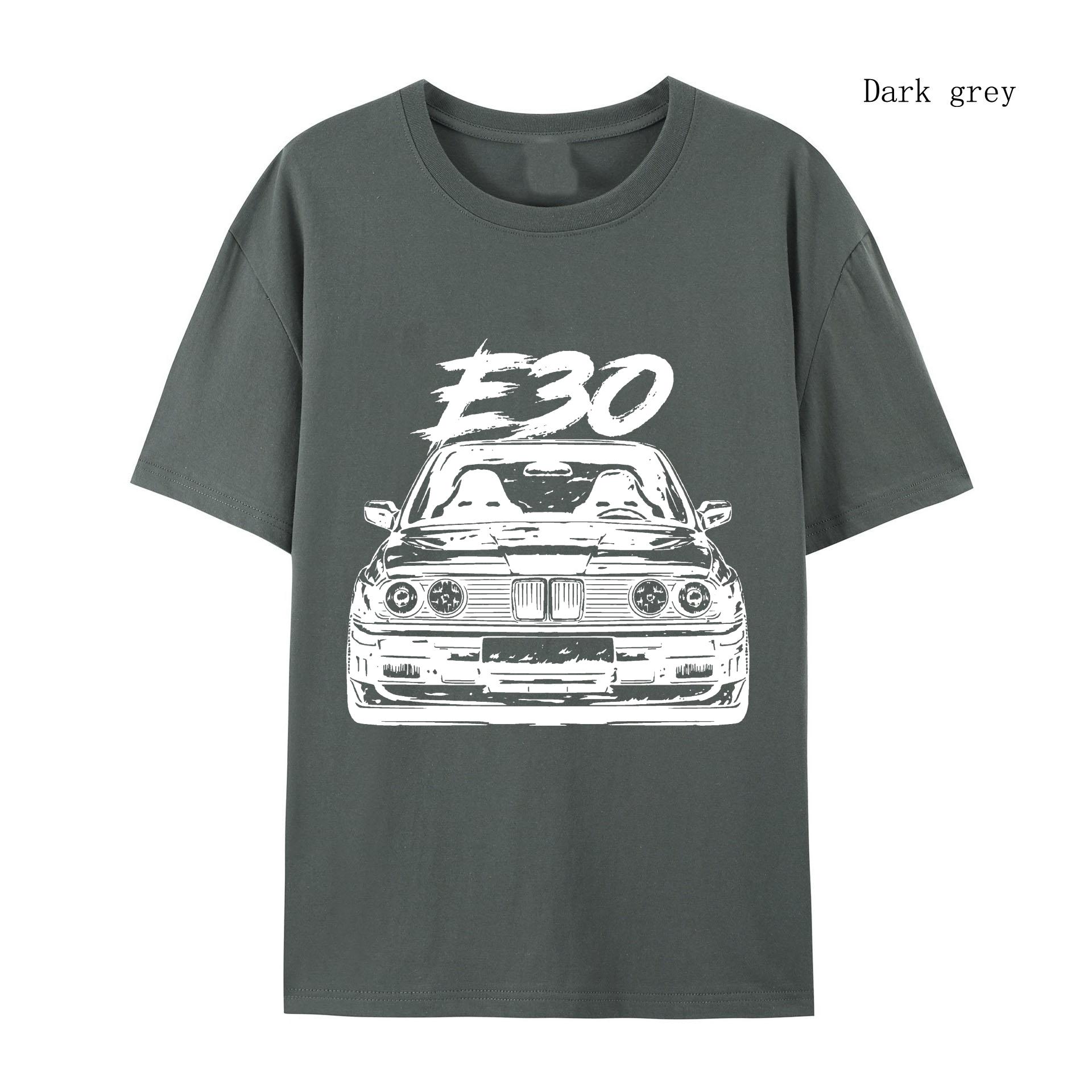 

Женская футболка с изображением автомобиля E30 Весна Осень Женская футболка с изображением автомобиля E30 Топы Эстетическая одежда Модная женская футболка с изображением автомобиля E30 S