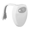 Toilet Light Automatic Color Change Smart Sensor Dual LED Ceramic Texture Toilet Bowl Light