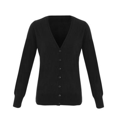 Womens/Ladies Essential Acrylic Cardigan