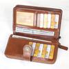 Women Long Wallet Large Capacity Hollow-Out Zipper Wallet Vintage Multi Card Holder Phone Purse Wristlet Clutch Lady Card Holder Coin Purse