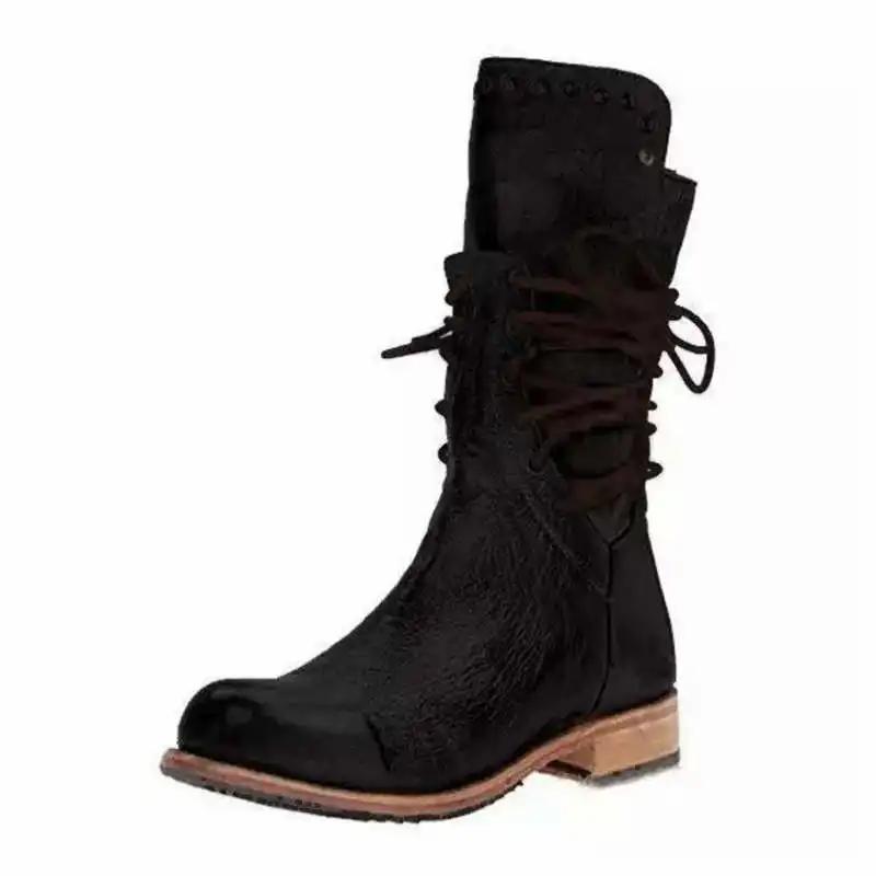 Fashion Barefoot Gothic Woman Cheussure Women's Winter Boots Jooging Women's Over Ankle Boots Exercise Wedge Shoes Large Platform Tennis
