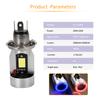 H4 LED Angel Eyes COB Motorradscheinwerferlampen LED Motorradscheinwerfer Roller
