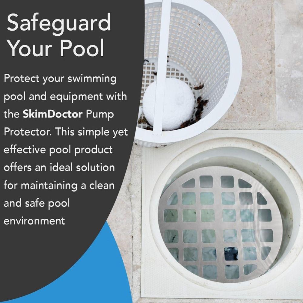 Prevents Debris Basket Buddy Anti-corrosion Pool Grid Block Universal Pool Filter Grid Cover  Clean