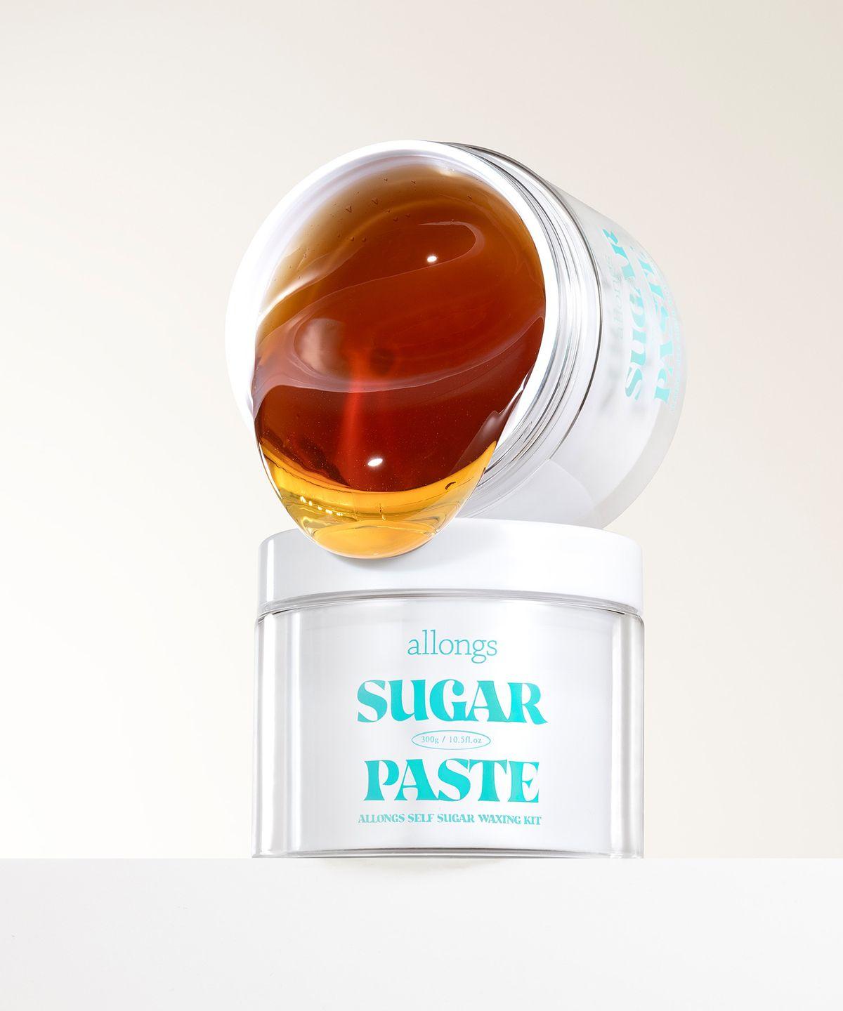 Self Sugar Waxing Kit 300g (300g sugar wax + 20 waxing cloths + 1 dedicated spatula)