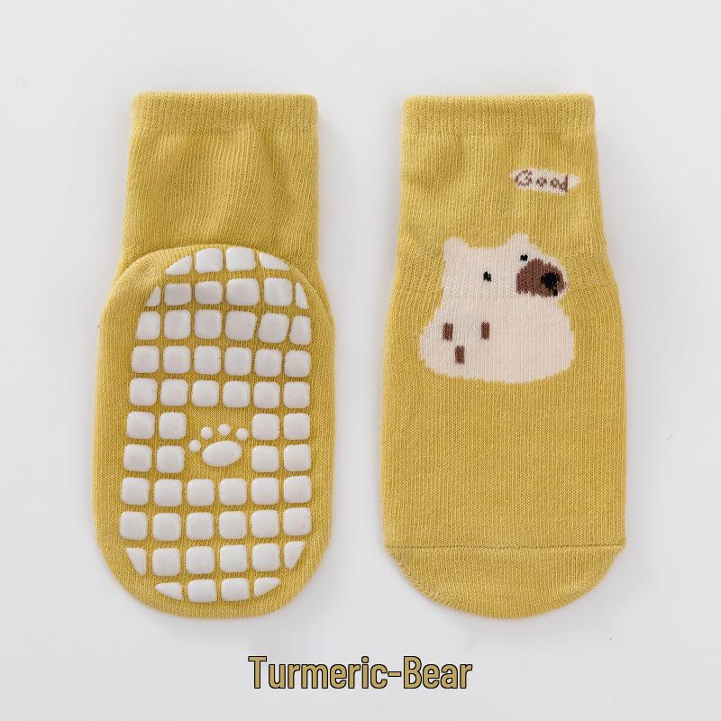 25 Pairs of New Spring Cartoon Dot Baby & Toddler Combed Cotton Socks