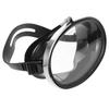 LEDMOMO Diving Mask Goggles for X Single Reinforced Underwater Adjustable Black Adults, 17.5 13cm, Lens, Glass, Mask, Snorkeling, Freediving,