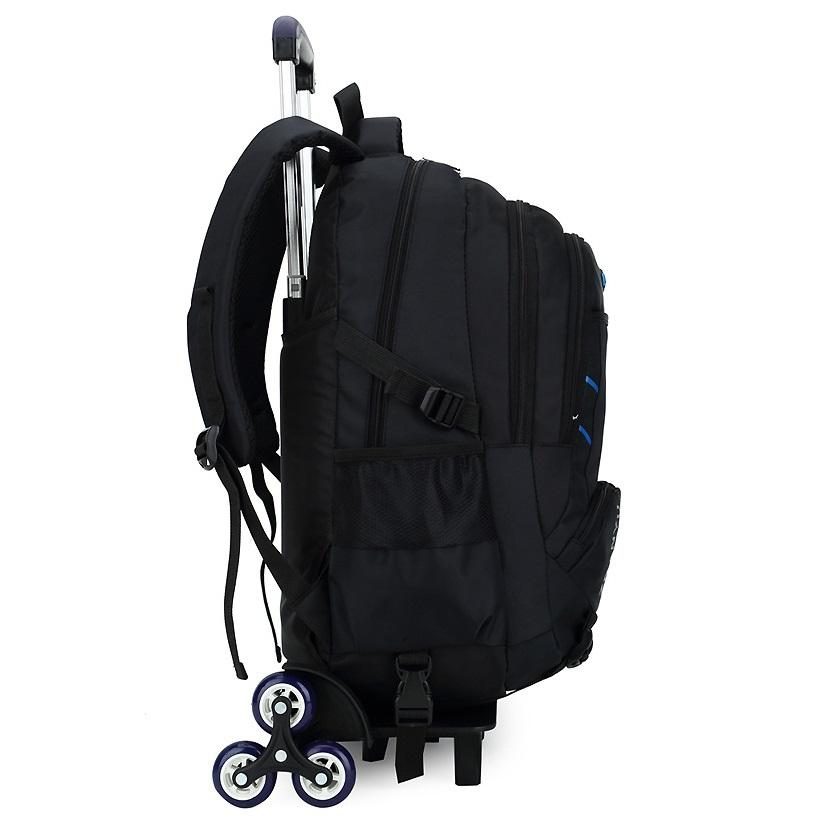 School Rolling Student Backpack 6 Wheels 9108