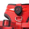 Pet Dog Supplies Luminous Pet LED Harness Breathable Waterproof Dog Traction Harness Rechargeable Dog Vest Night