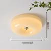 Xuanyong Cream Style Full-Spectrum Eye-Protection LED Ceiling Light