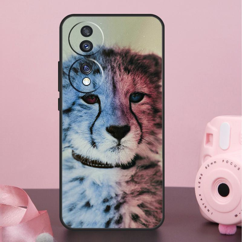 Cheetah Panther Snow Cheetah Case For Honor 400 200 Pro 50 70 90 X9a X9b X9c X9d X8b X8c Win Magic 8 Pro 5 6 7 Lite Cover