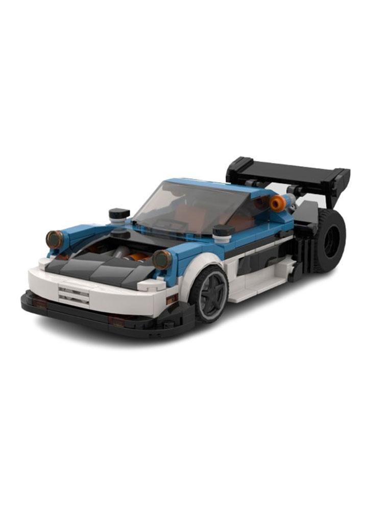 326-piece small particle building blocks turbo-charged speed racing car model vehicle toy gift set PDF Google Link