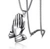Dragon Bone Chain: Stainless Steel Viking Axe & Celtic Wolf Pendant Necklace 2024