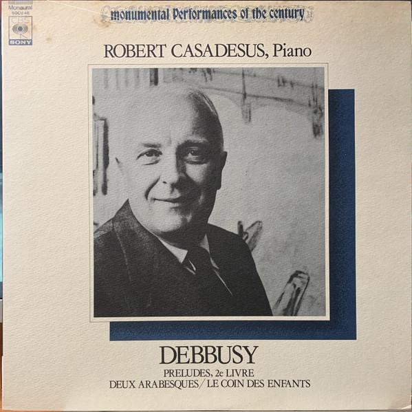 

LP Record ROBERT CASADESUS - Debussy, Preludes, 2e Livre / Deux SOCU48 CBS SONY Japan Classical Used