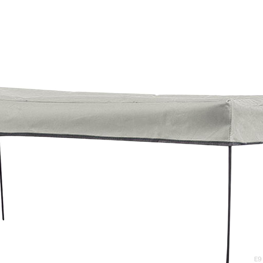 Wagon Canopy Awning Hand Push Pull Cart Basket Outdoor Garden Sunshade