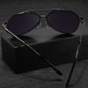 Mens Gradient Toad Mirror Metal Round Frame Sunglasses UV Protection Polarized Fashion Eyewear