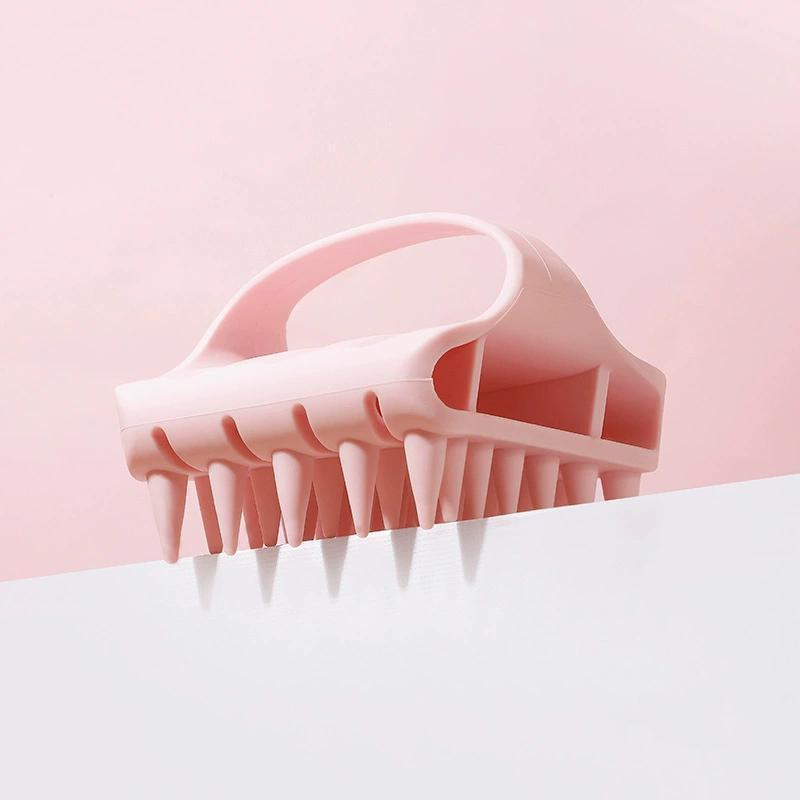 Scalp Massager Shampoo Brush Hair Washing Scalp Brush Soft Silicone Scalp Massager Hair Comb For Dandruff Removal Shampoo Brush