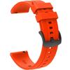 Universal Silicone Strap 22mm, Orange