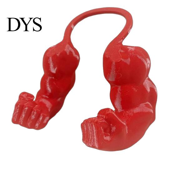 Pet Costume Props Cat Muscle Arms, Hilarious 3D Printed Muscular Kitten Gag Gifts Shoulder Attachment for Feline Cosplay, Fun Photo Accessories Pets