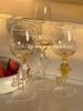 Fish Handle Glass Wine Goblet Glass Cup Champagne Coupes Water Tumbler 300ml