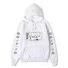 One Piece Hoodie, Roronoa Zoro Manga Graphic Japanese Letter Sleeve Print Pullover Sweatshirt Unisex Streetwear
