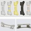 Metal Watch Accessories Arc Elbow Connector 14mm 15 16 17 18 19 20 21 22 23 24mm Strap Replacement Accessories