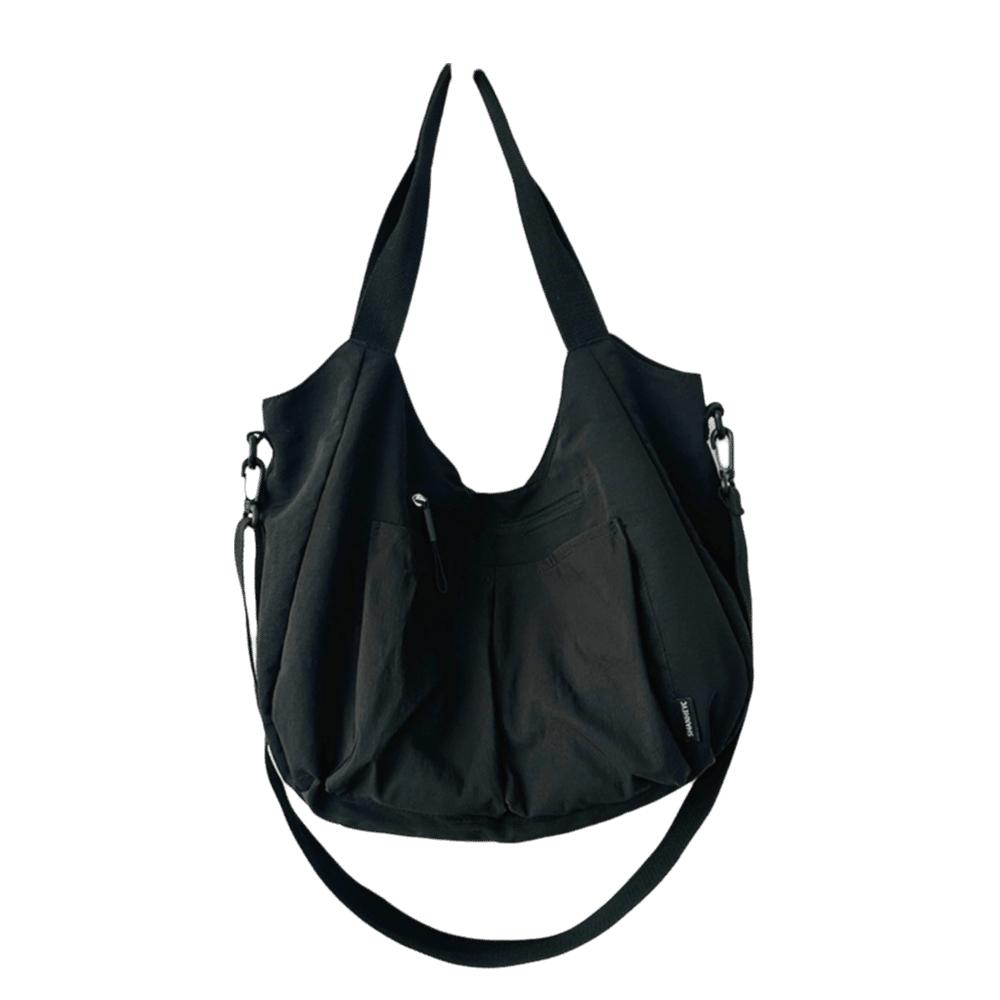 

Portable Oxford Cloth Shoulder Bag Casual Lightweight Tote Bag Nylon Crossbody Bag Girls