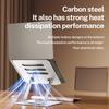 J61 12-17.3 inch Tablets Laptop Stand Height Adjustable Rotating Foldable Carbon Steel Notebook Desktop Holder Riser
