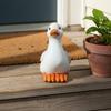 Duck Statue Resin Duck Figurine Outdoor Decor Cute for Yard, Patio