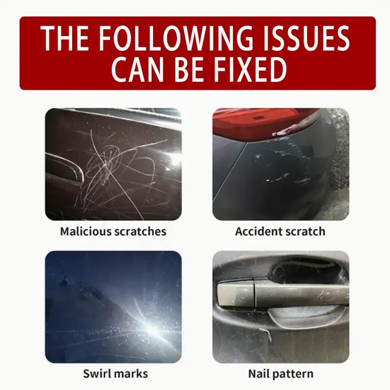 Red Car Paint Wax-Used for Body Polishing To Remove Scratche,enhance Gloss,protection,restoring Your Car To a Perfect Appearance