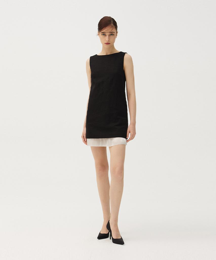 Meuameu Layered Mini Dress