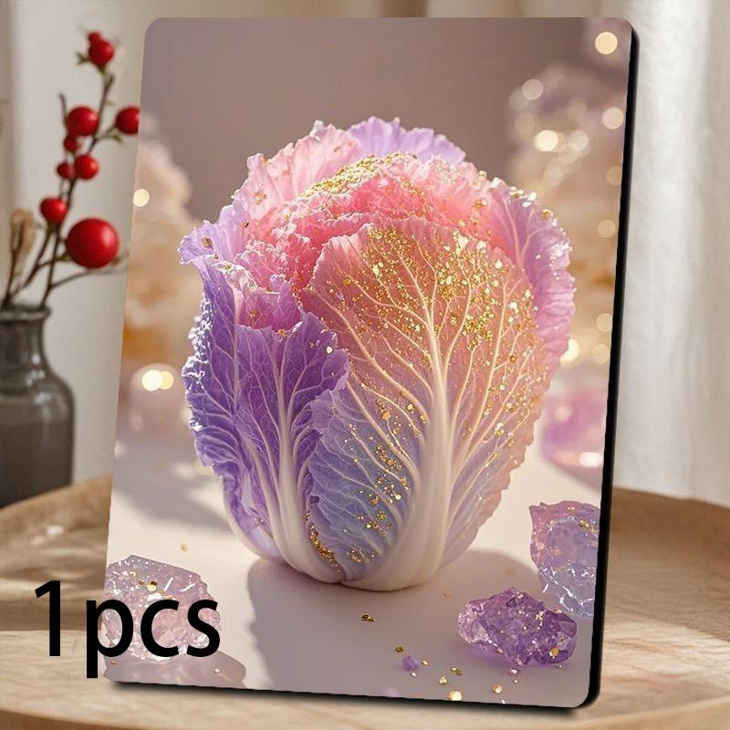 

Собирая богатство, красивая красочная капуста, привлекающая сотни сокровищ, украшение, вход в гостиную