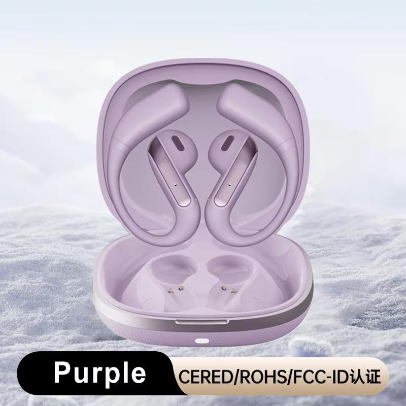 Smart AI Translation Headset Stereo Sound Semi-in-ear Air Conduction True Wireless Sports Long-lasting Bluetooth Headset