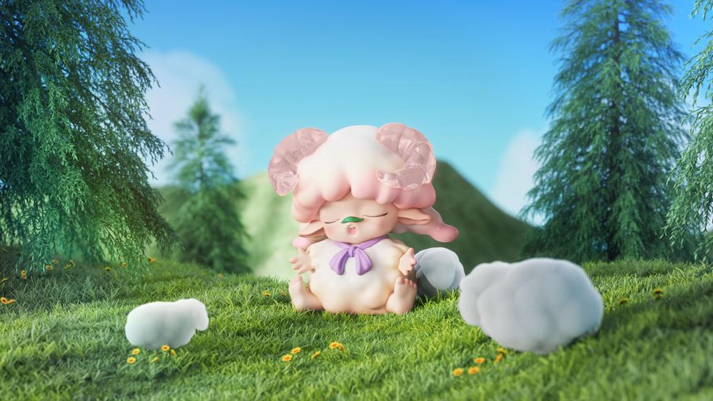 JOTOYS YUMO Castle of the Wind Series PVC ABS Painted Finished Trading Box of 10 & Figures,