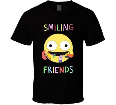 Smiling Friends Tv Show Cotton Unisex Short Sleeve  All Size S-5XL VN2044 Unisex T-Shirt