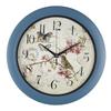 Creative Wall Clock Living Room Silent Clock 12-inch Retro Quartz Clock Bedroom Round Clock