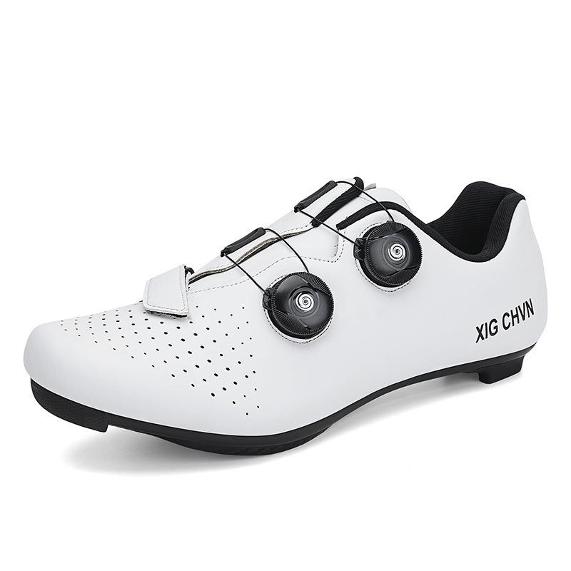 Gamintojo nauji dviračių sporto batai, vyriški ir moteriški dviračių plento fiksavimo batai, vietoje atrakinti pagalbos batai