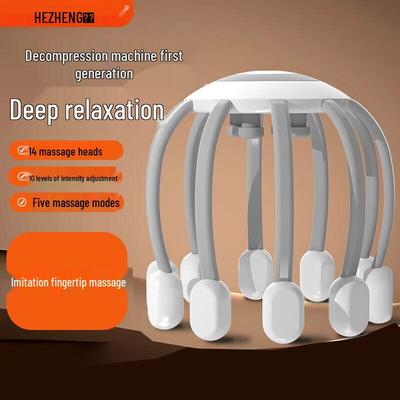 Hozheng Multi-Dimensional Head Massager CN Plug (adapter Included)