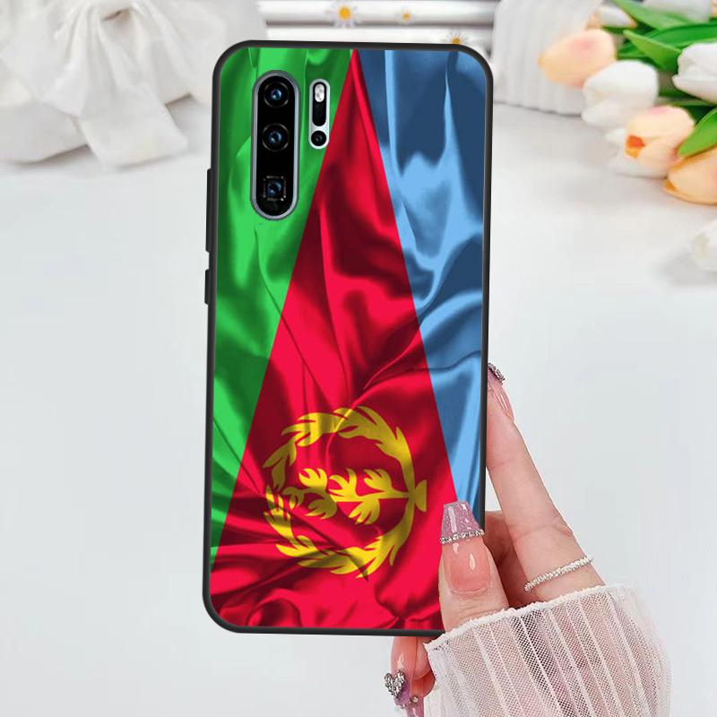 

Eritrea Flag For Huawei Nova 5T 9 10 SE 7i 8i 11i 12i Y60 Y61 Y70 Y72 Y73 Y90 Y91 P20 P30 P40 Lite Case Huawei P30 Lite