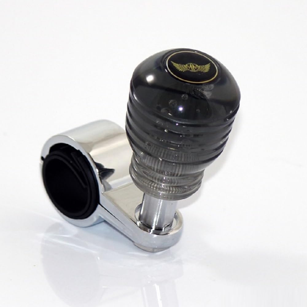 

DENMA Handle Bearing Fits Handlebar Sizes 27mm Includes Rubber Gasket Spinner, Type, Smoke, [Mad Max], Approx. - 33mm, чёрный