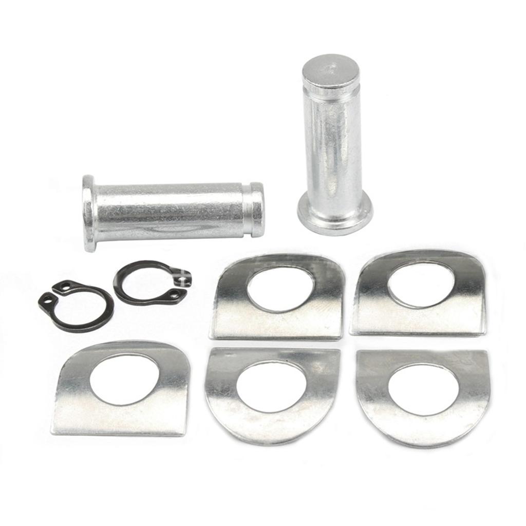 Set di bulloni per pedane poggiapiedi in lega di alluminio Kit di montaggio a vite per pedale del piede per moto Dyna Sportster 883 1200 Pezzo di ricambio