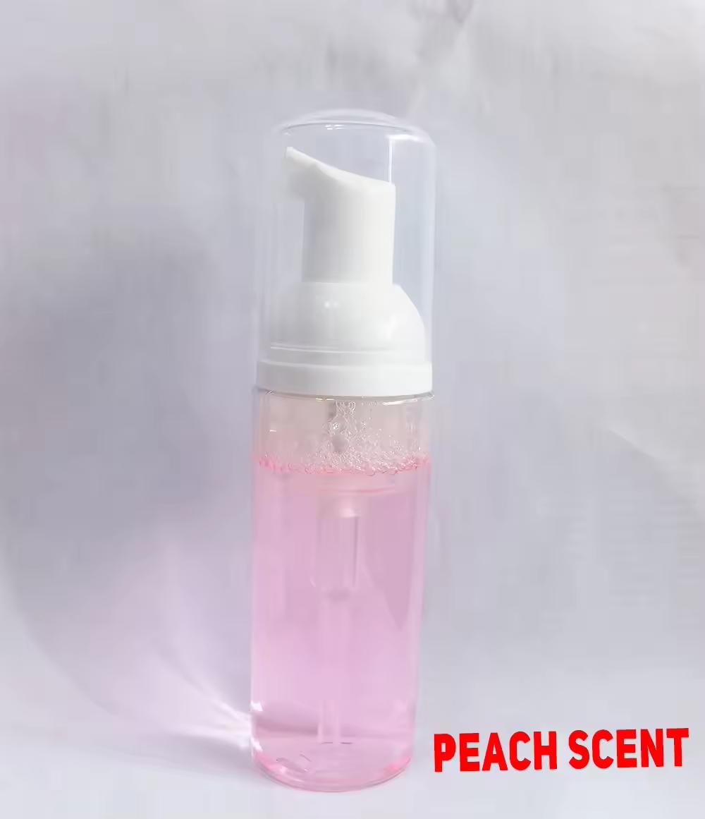 Custom Logo Lash Aftercare Kit Plastic Beauty Tool Whipped Color Lash Cleanser Foam Vegan Eyelash Cleaner Lash Shampoo Oil Free 60ml