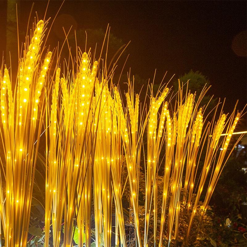 Oeny Faux Rice Ear LED String Lights