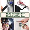 Electrical Tape Heat Resistant Harness Car Cable Harness Waterproof Insulating Electrical Tape Black Self Adhesive Fabric Tape