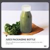 12 Pcs Bottle Drink Bottles Juice Packaging Sub Packing Plastic Transparent with Caps Beverage Thicken Travel