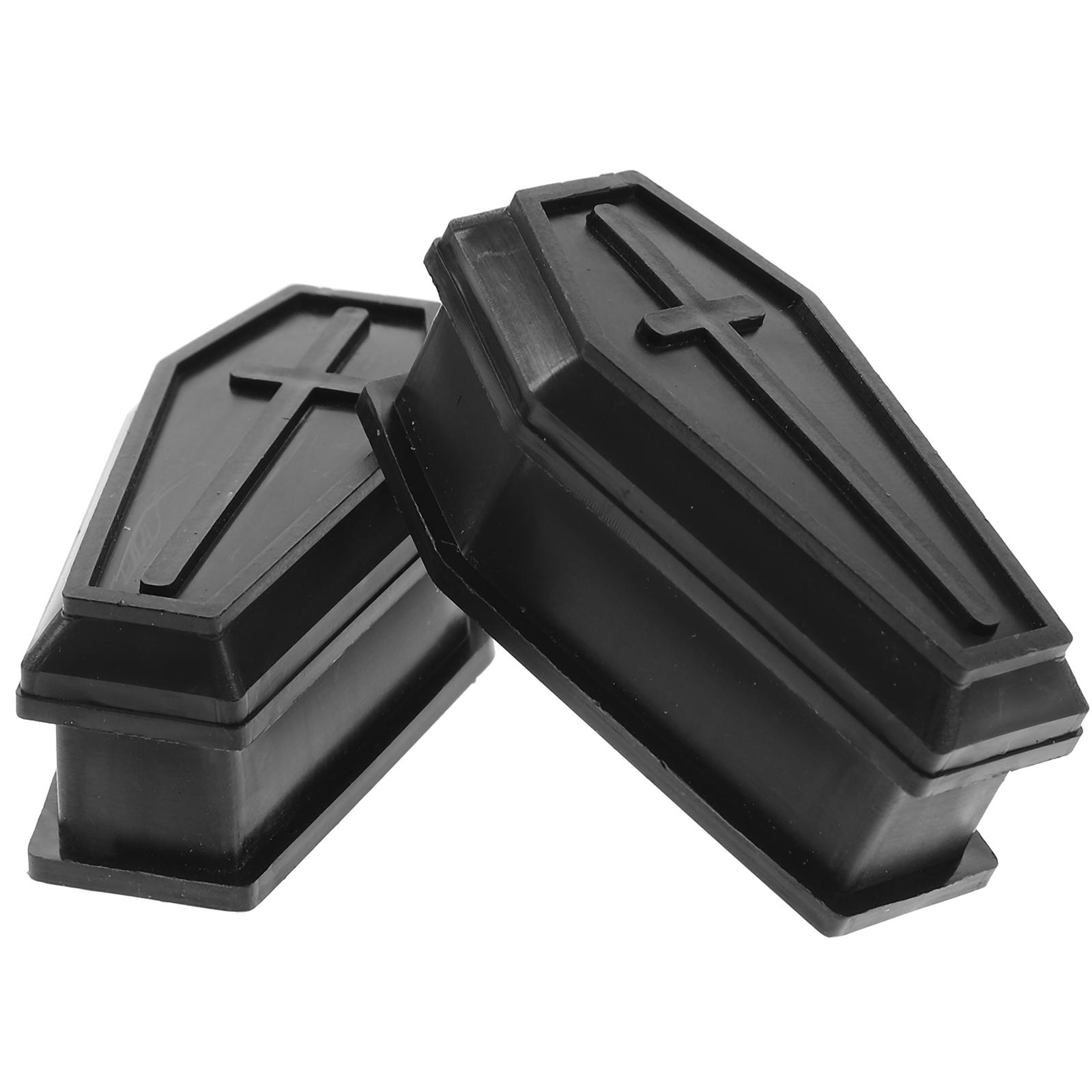 

2 шт. Хэллоуин Декор Гроб Хэллоуин Украшения Реквизит для Дома с Привидениями Реквизит для Розыгрышей Other чёрный