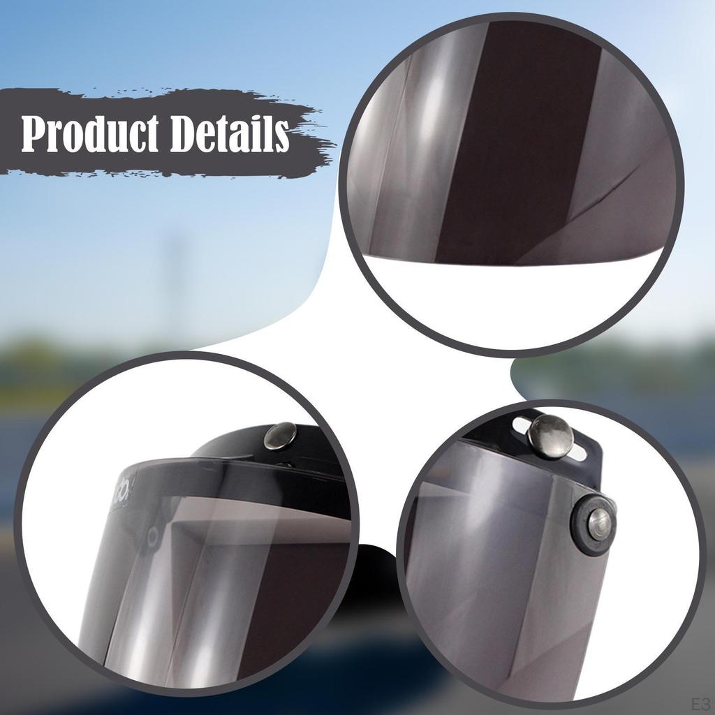 Lens Visor for Easy Installation And Replacement