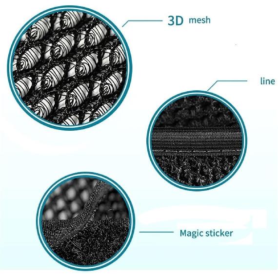 Seat Cushion Cover Motorcycle Anti-Slip 3D Mesh Fabric Seat Cover Waterproof Cushion for BM&W R1200GS R 1200 GS ADV Adventure R1250GS R1250 GS