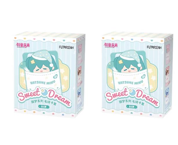 Yeni Orijinal Hatsune Miku Tatlı Rüya Serisi Peluş Bebek Kolye Ucu Kör Kutu - Luka Rin Len Meiko Kaito Özellikli Koleksiyonluk Oyuncaklar