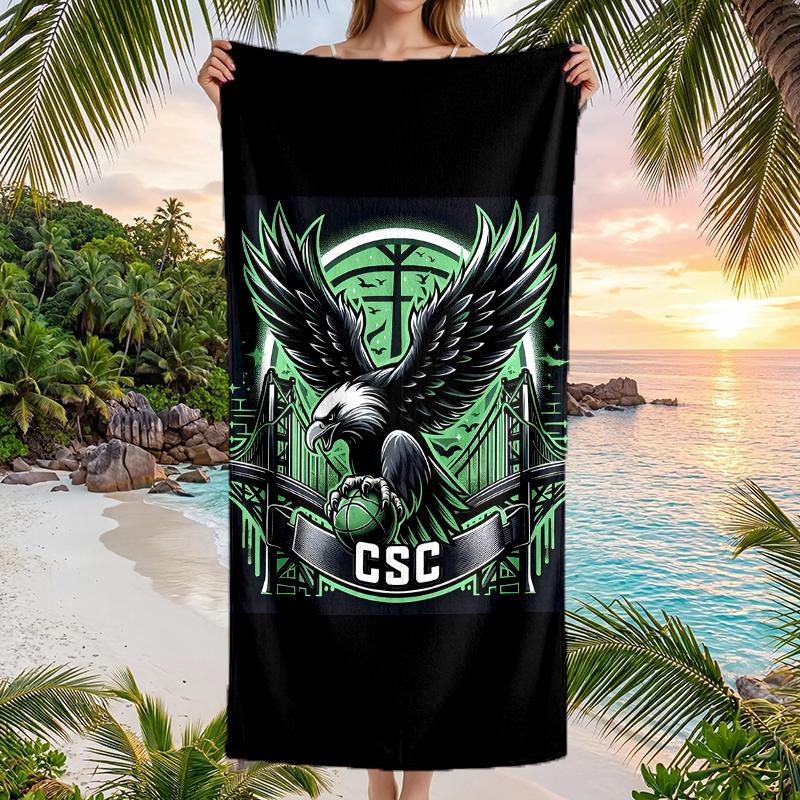 Csc Fashion Beach Towel: Ideal for Summer Adventures Soft, absorbent and quick drying suitable for swimming and bathing